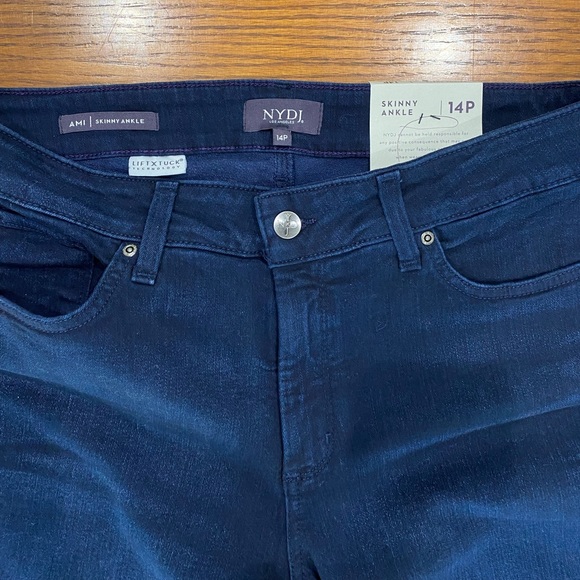 NYDJ Petite Womens Ami Skinny Ankle Jeans 14 P New - Picture 3 of 11